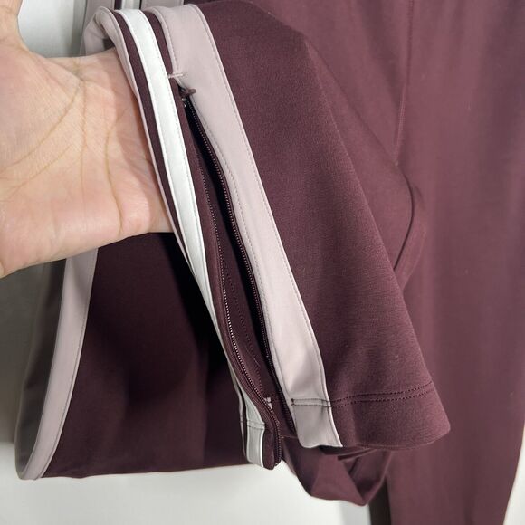Lululemon Sz 6 Cover Your Tracks Pants Cassis Maroon - Picture 4 of 11